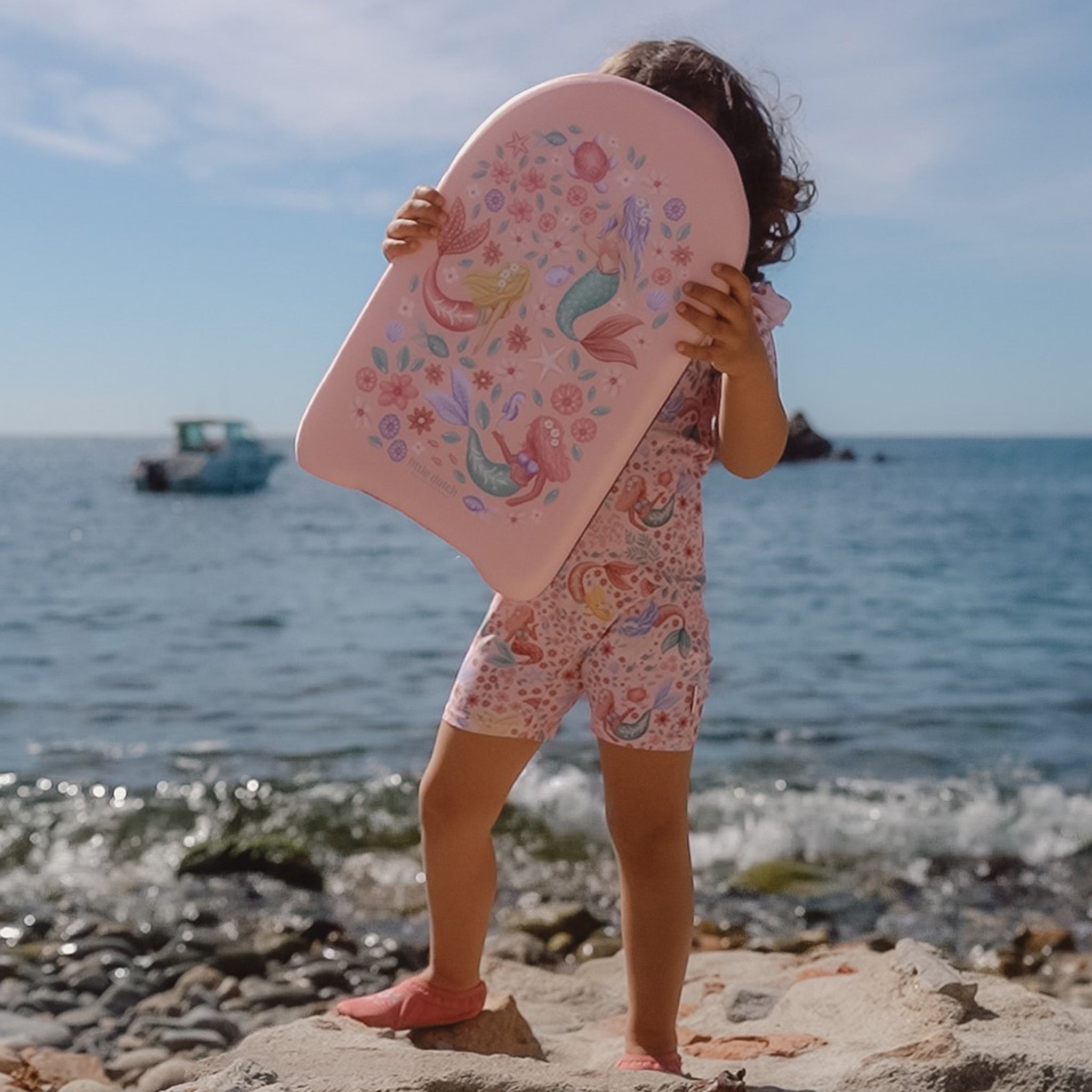 LITTLE DUTCH. Σανίδα κολύμβησης Dreamy Mermaid Ροζ