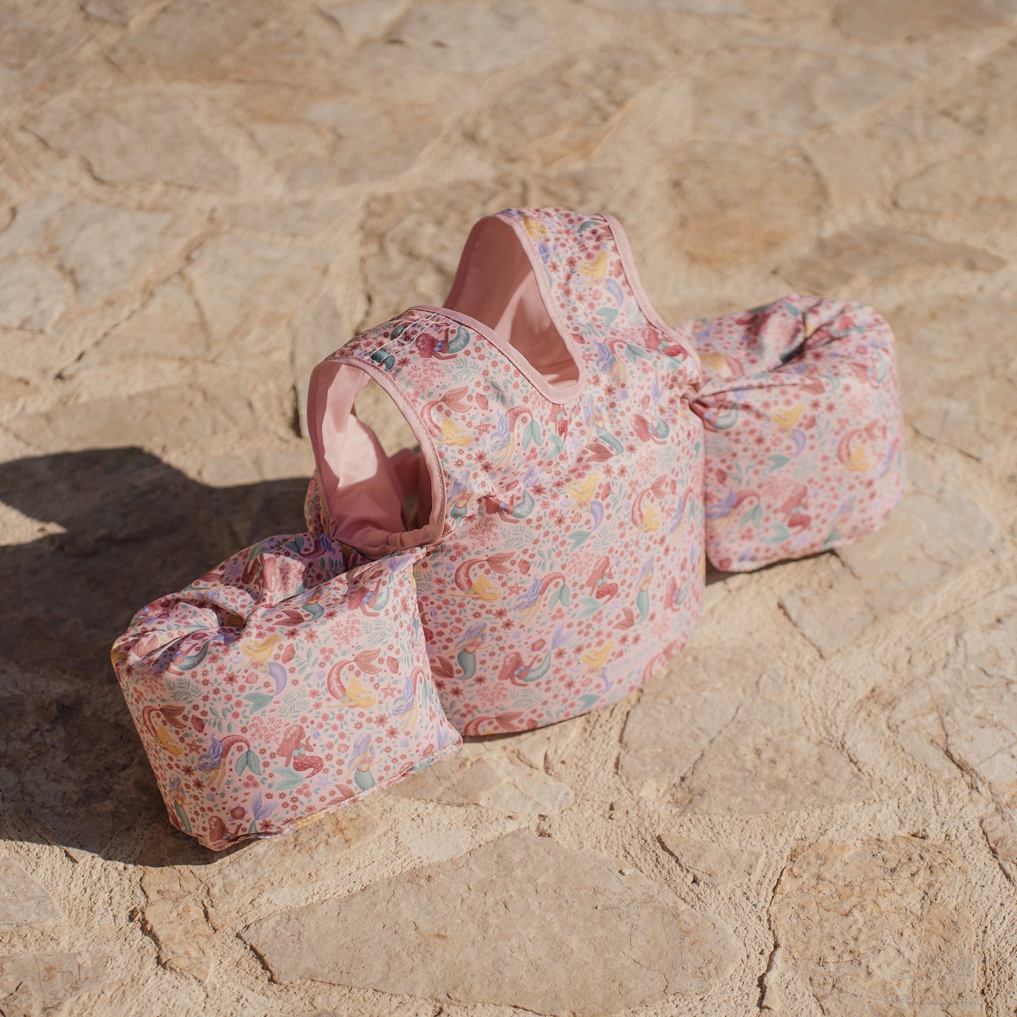LITTLE DUTCH. Σωσίβιο γιλέκο με μπρατσάκια Dreamy Mermaid 15-30kg