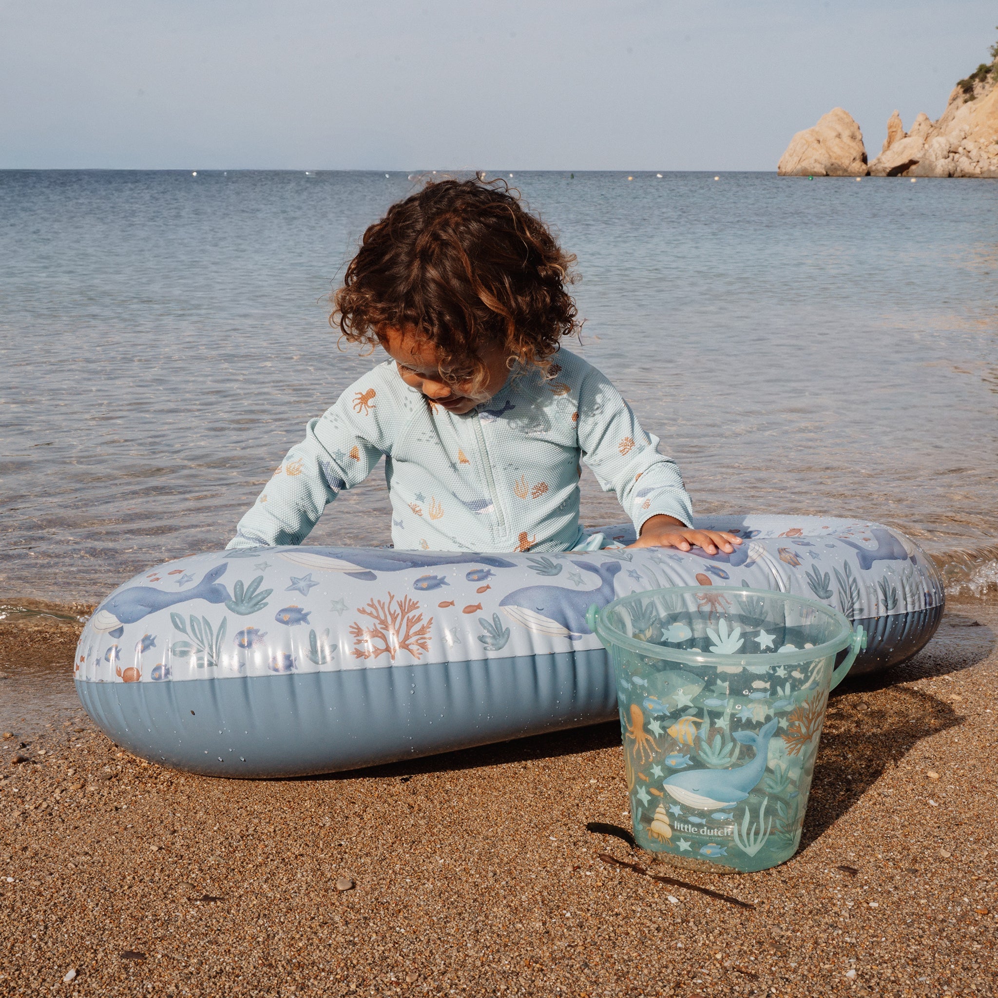 LITTLE DUTCH. Φουσκωτή βάρκα Ocean World Μπλε