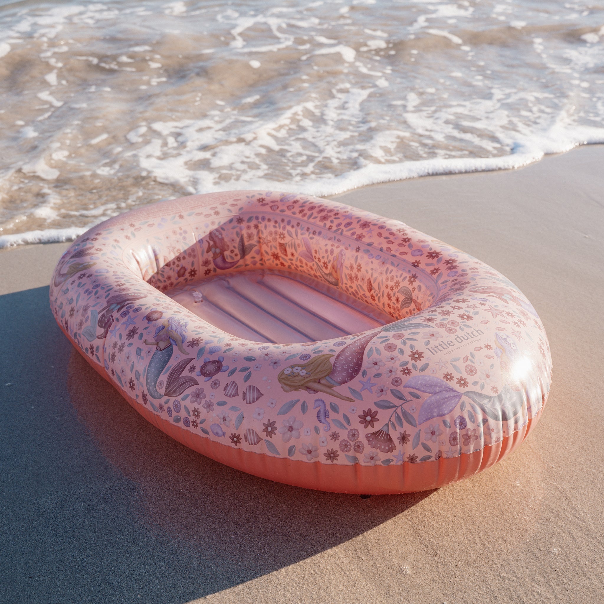 LITTLE DUTCH. Φουσκωτή βάρκα Dreamy Mermaid Ροζ
