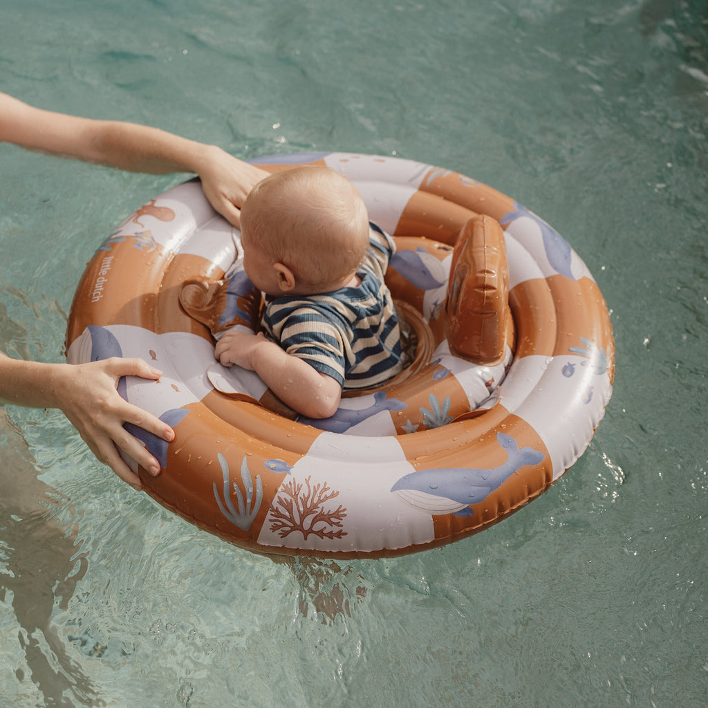 LITTLE DUTCH. Βρεφικό σωσίβιο Ocean World Μπλε