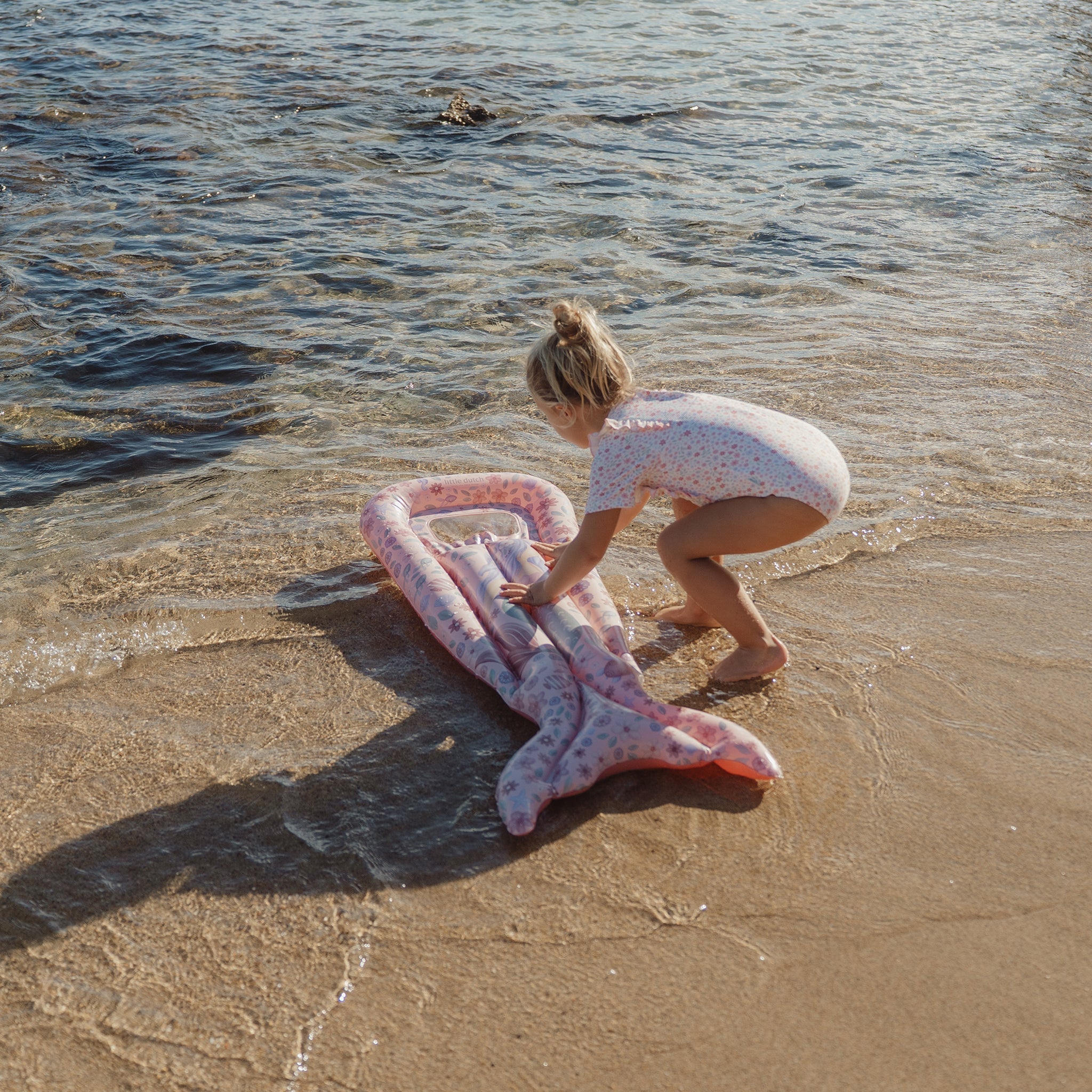 LITTLE DUTCH. Στρώμα θαλάσσης με ουρά γοργόνας Dreamy Mermaid