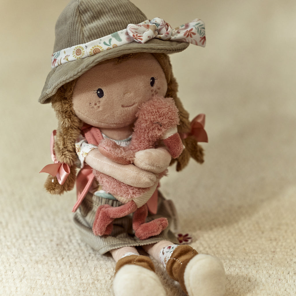 LITTLE DUTCH. Υφασμάτινη κούκλα Ranger Rosa Safari Friends GRS