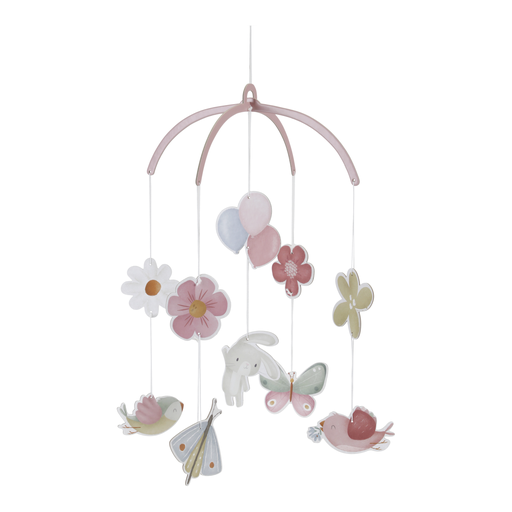 LITTLE DUTCH. Χαρτονένιο μόμπιλε Flowers &amp; Butterflies FSC
