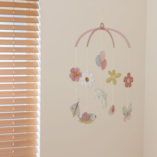 LITTLE DUTCH. Χαρτονένιο μόμπιλε Flowers &amp; Butterflies FSC