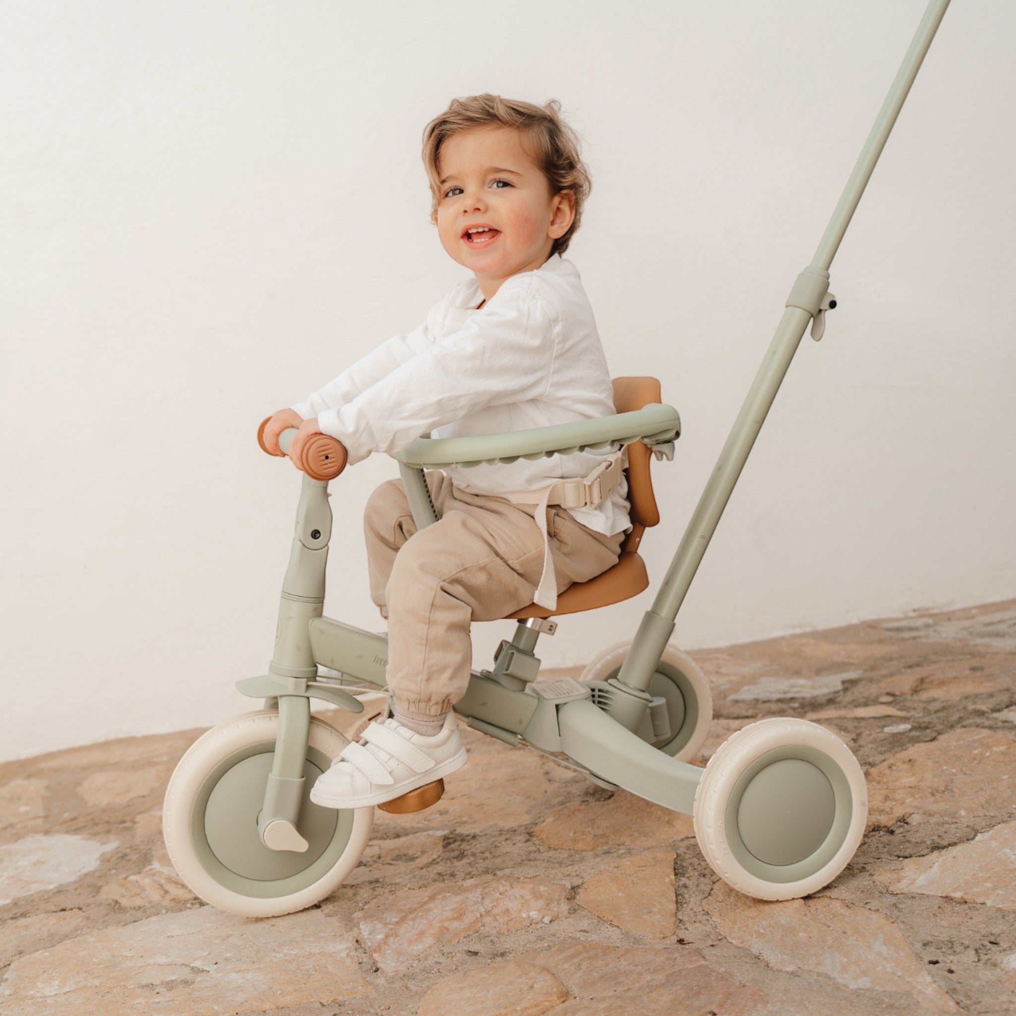 LITTLE DUTCH. Τρίκυκλο ποδήλατο Green Leaf
