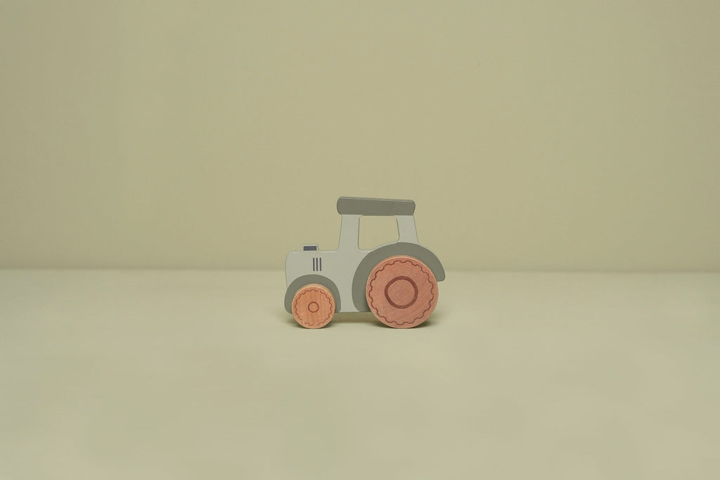 LITTLE DUTCH. Ξύλινο αυτοκινητάκι τρακτέρ Little Farm FSC