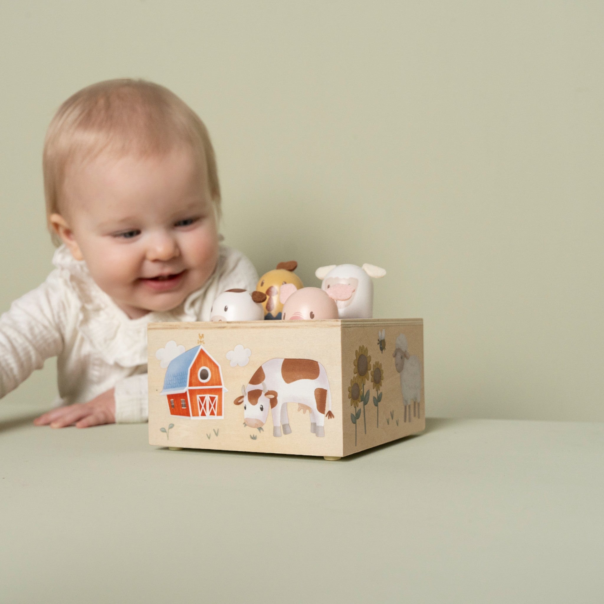 LITTLE DUTCH. Εκπαιδευτικό παιχνίδι pop-up Little Farm