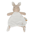 LITTLE DUTCH. Υφασμάτινο ανάγλυφο ντουντού κουνελάκι Newborn Naturals GRS