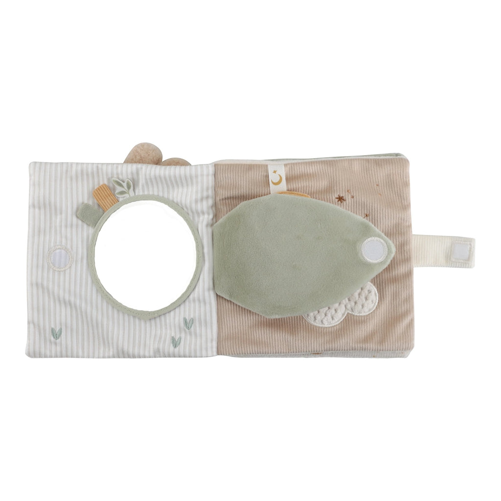 LITTLE DUTCH. Υφασμάτινο βιβλιαράκι δραστηριοτήτων Newborn Naturals GRS