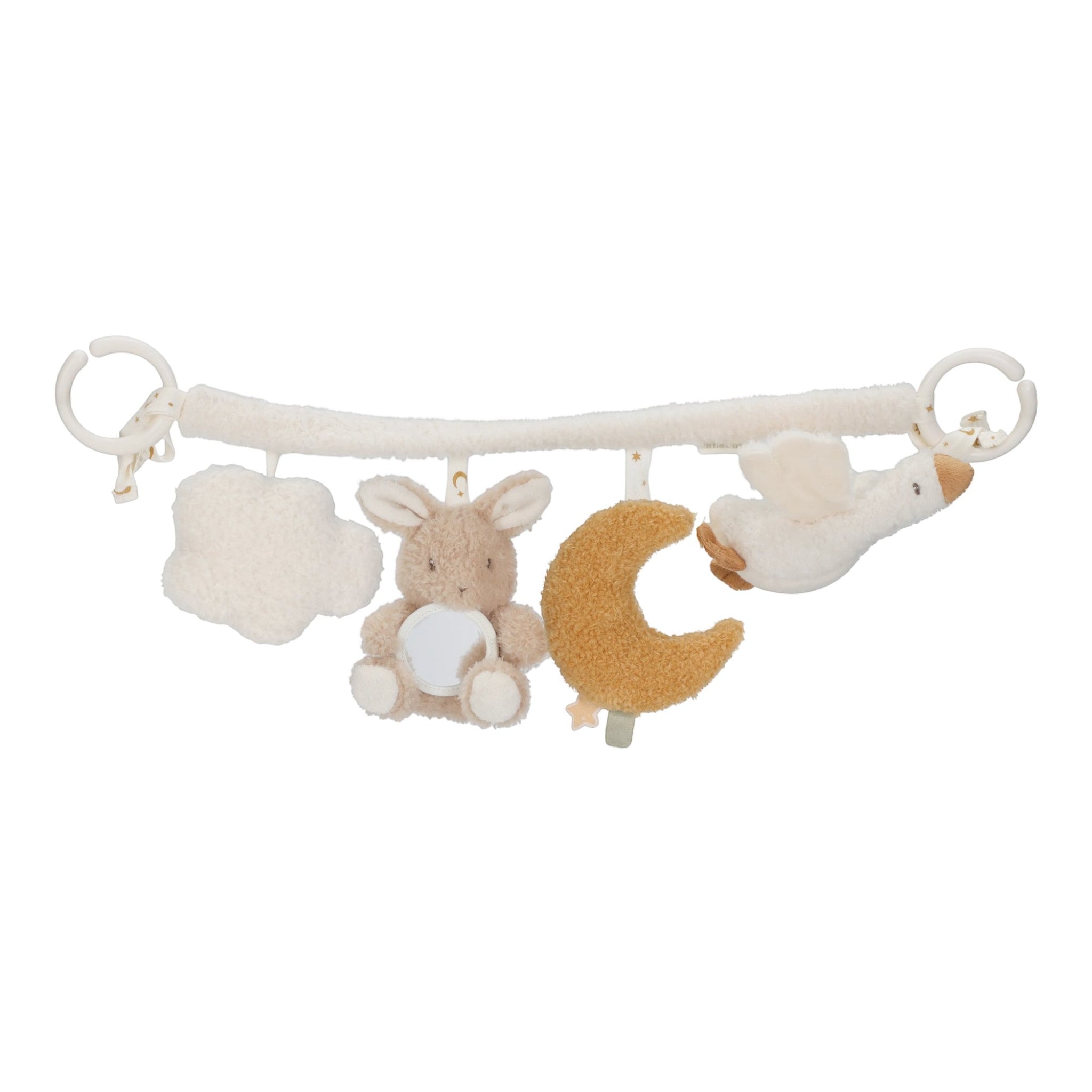LITTLE DUTCH. Υφασμάτινη γιρλάντα για καρότσι Newborn Naturals GRS