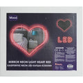 MOOD Καθρέφτης Neon Led Καρδιά Κόκκινη 33x28