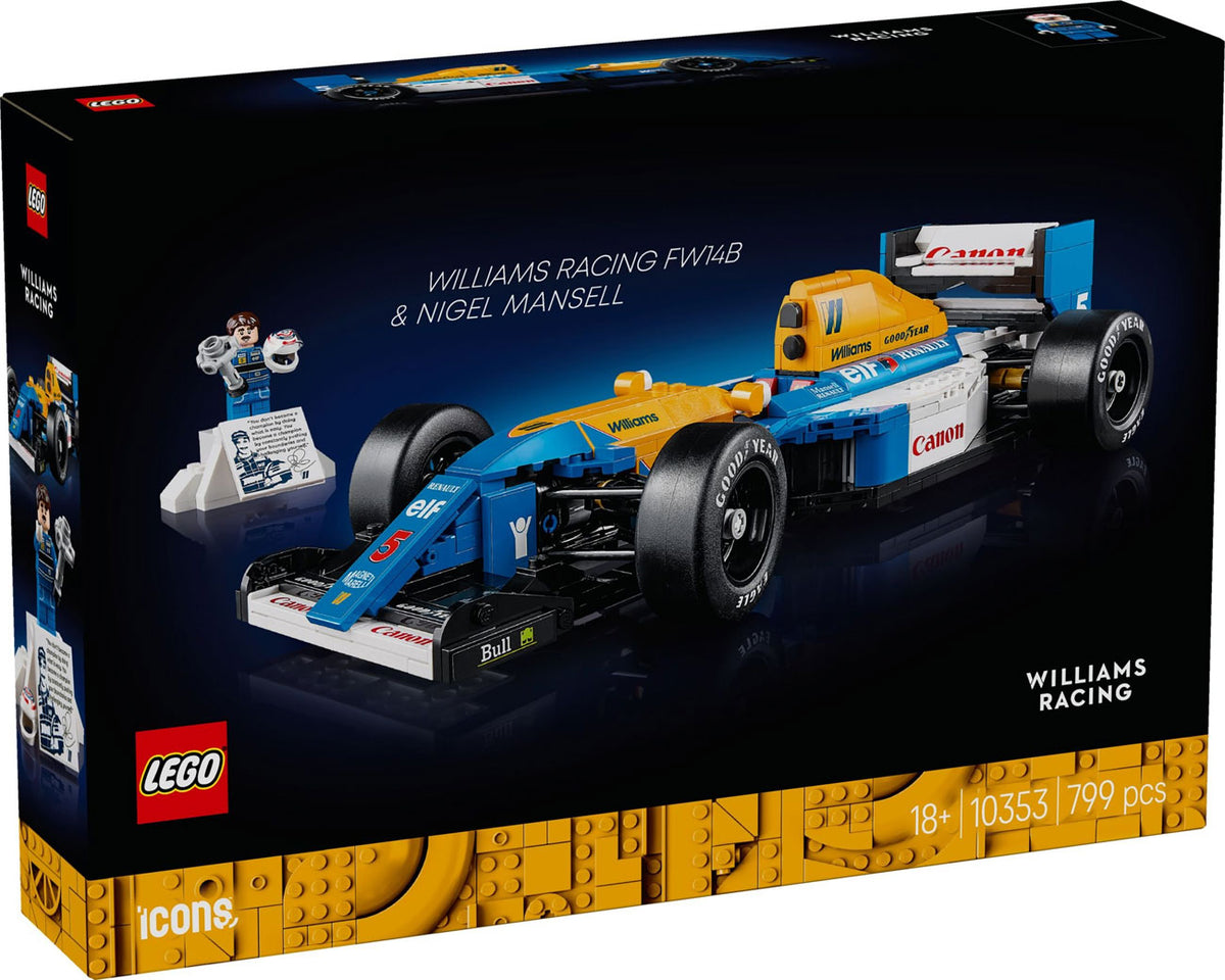 LEGO 10353 - LEGO EXCLUSIVES - Williams Racing FW14B & Nigel Mansell