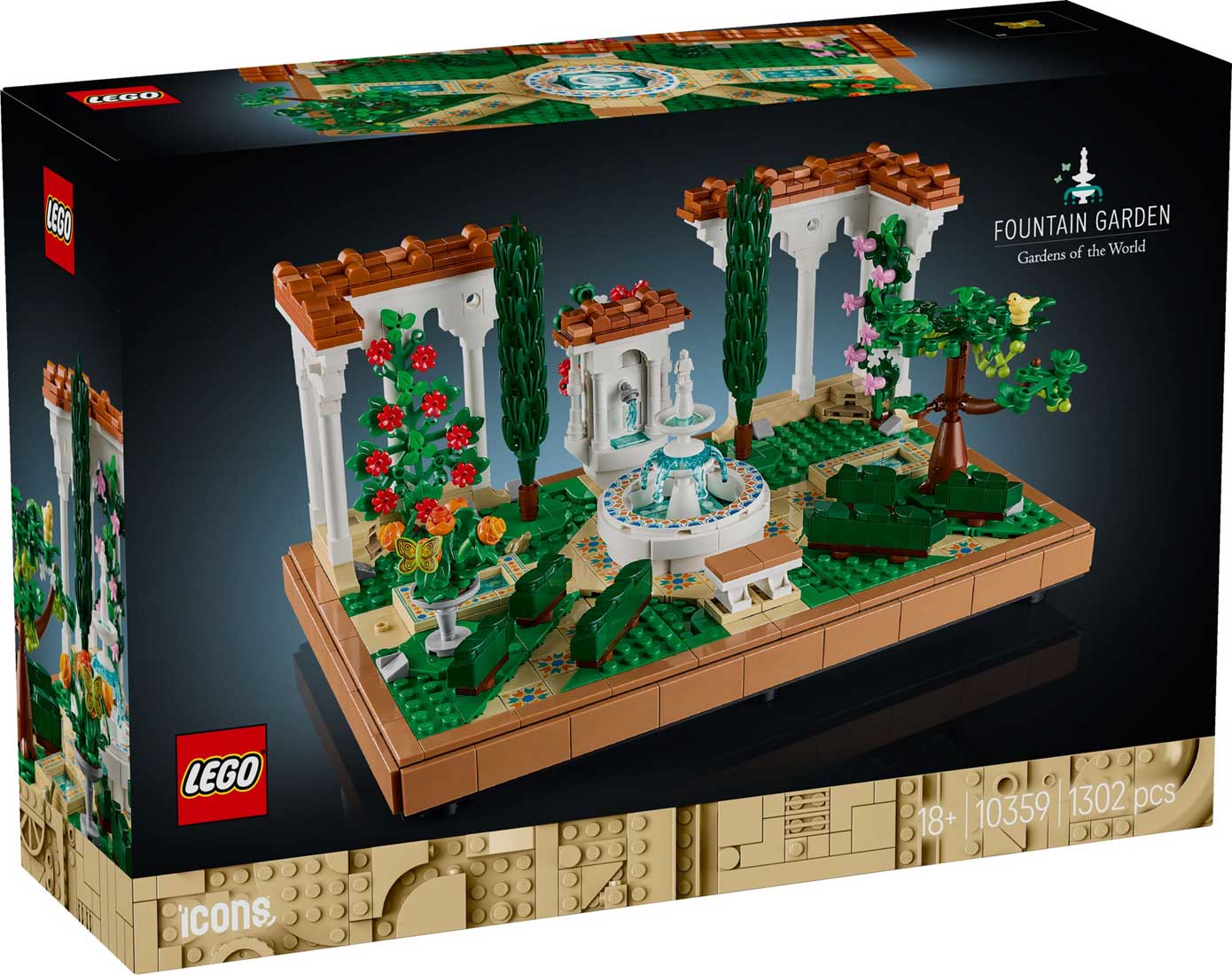 LEGO 10359 - LEGO EXCLUSIVES - Fountain Garden