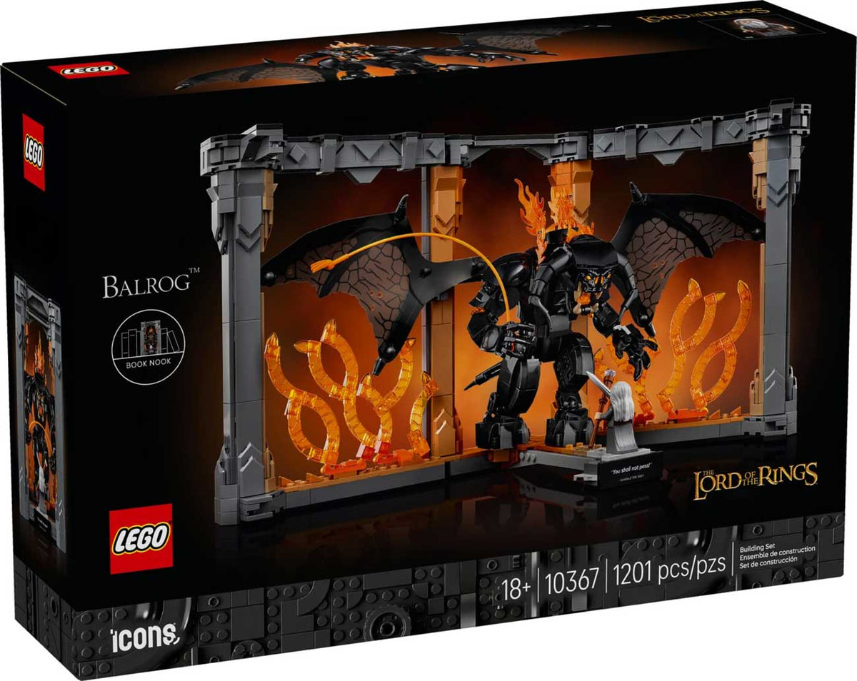 LEGO 10367 - LEGO EXCLUSIVES - The Lord of the Rings: Balrog Book Nook