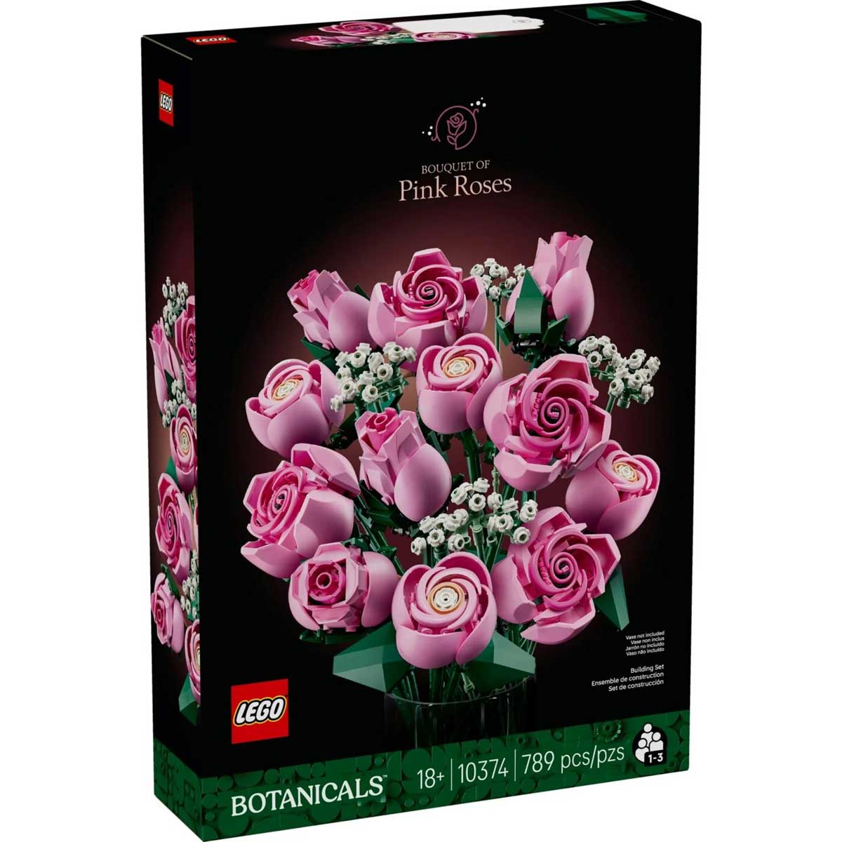LEGO 10374 - LEGO BOTANICALS - Bouquet of Pink Roses