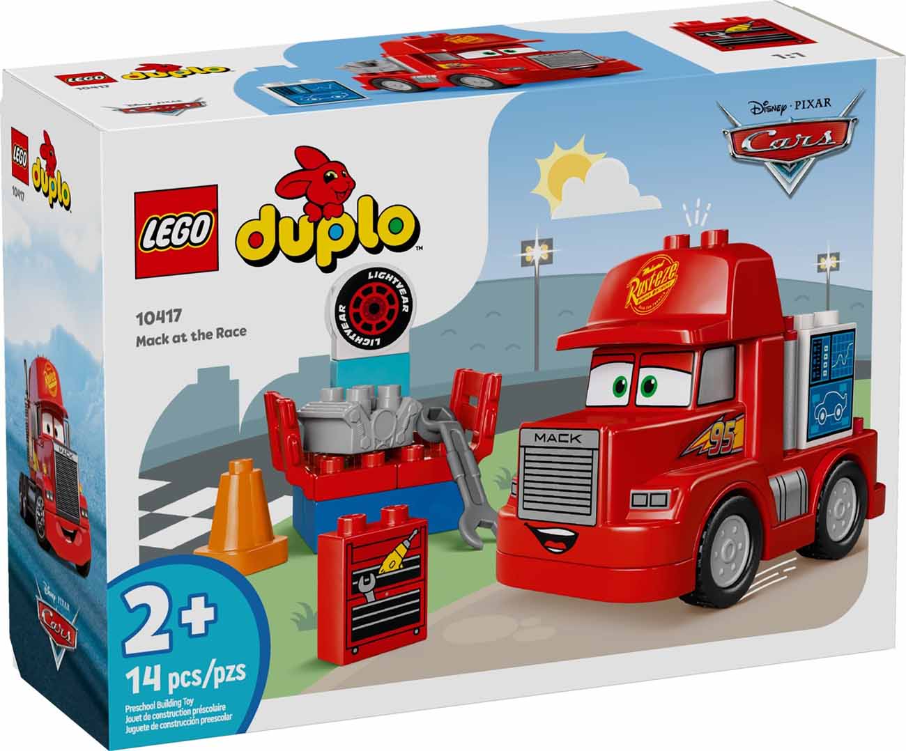 LEGO 10417 - LEGO DUPLO - Mack at the Race