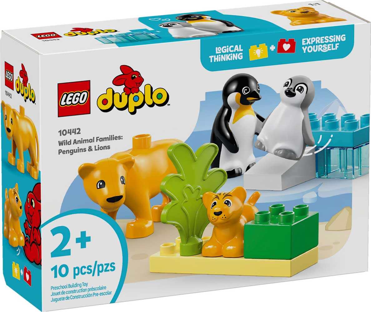 LEGO 10442 - LEGO DUPLO - Wild Animal Families: Penguins & Lions