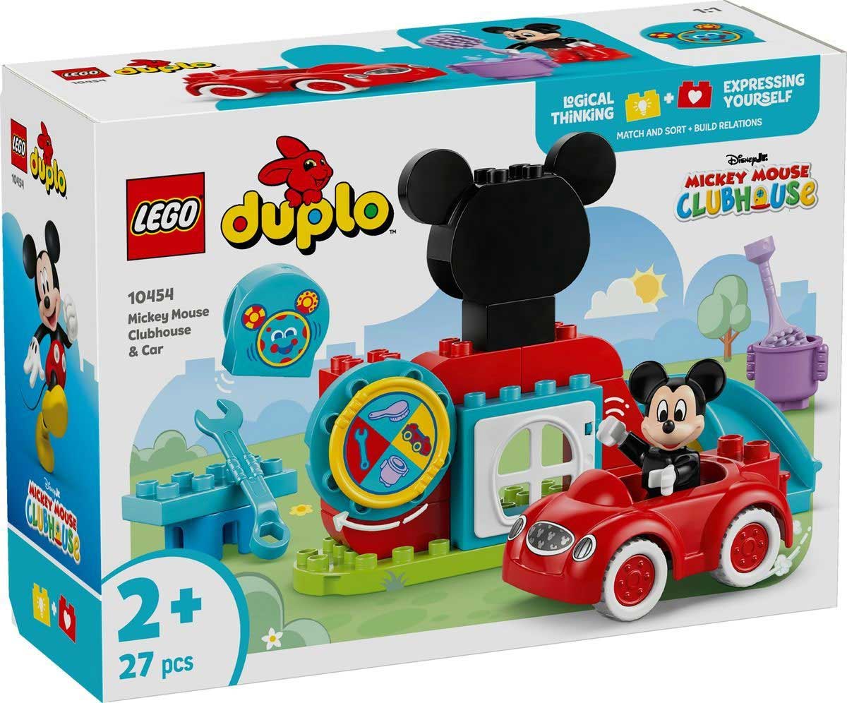LEGO 10454 - LEGO DUPLO - Mickey Mouse Clubhouse & Car
