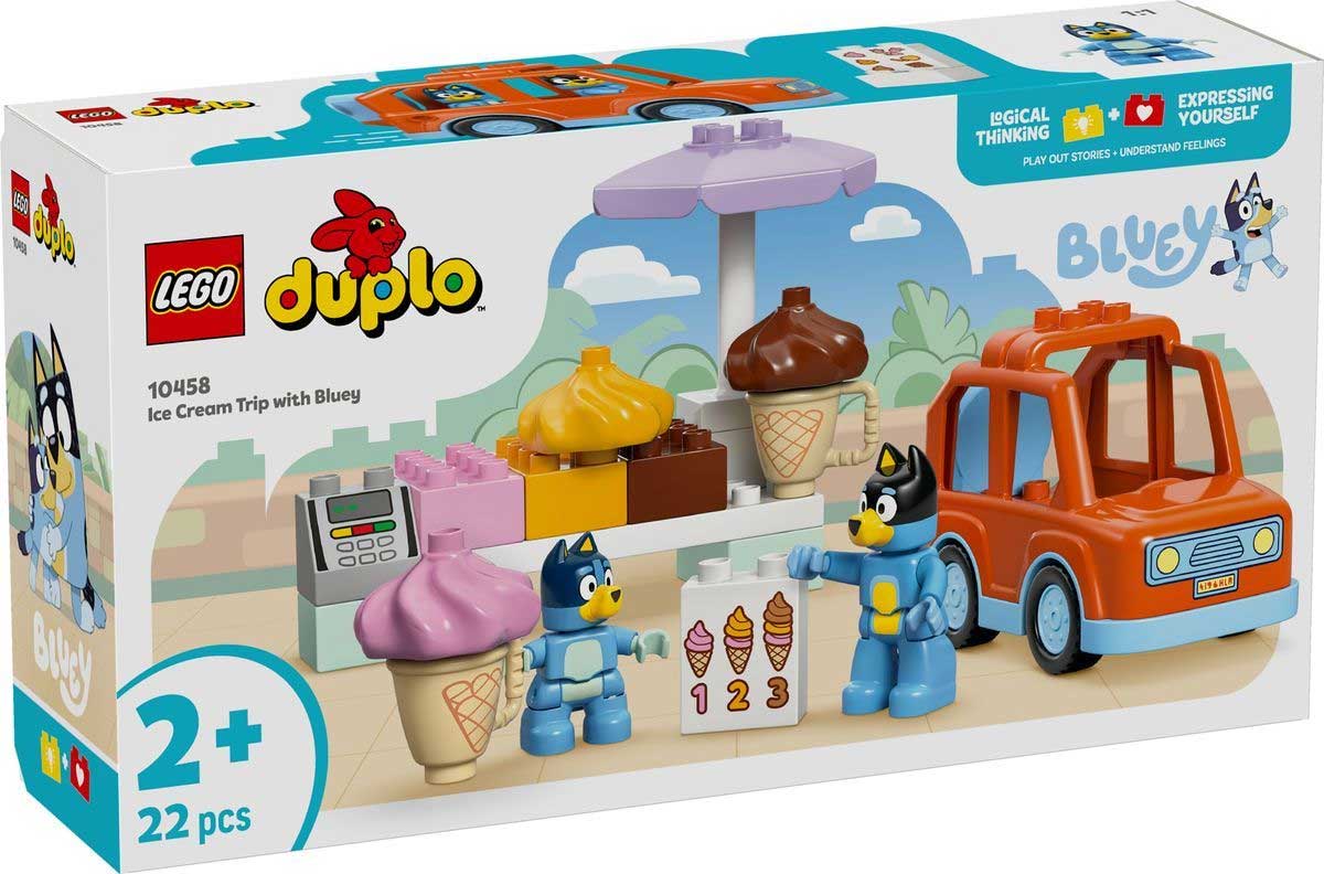 LEGO 10458 - LEGO DUPLO - Ice Cream Trip with Bluey