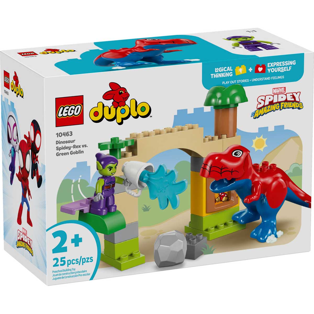 LEGO 10463 - LEGO MARVEL SUPER HEROES - Dinosaur Spidey Rex vs. Green Goblin