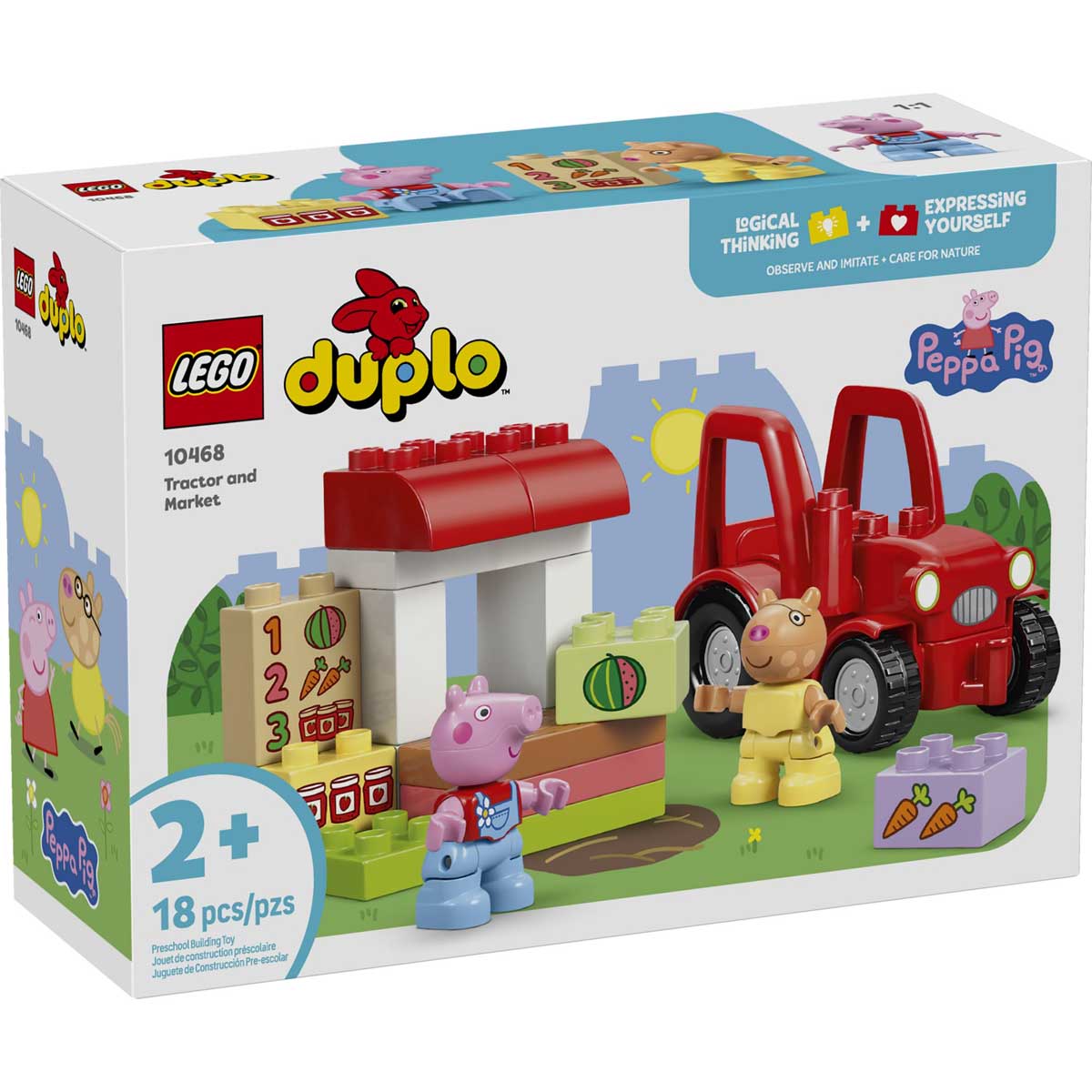 LEGO 10468 - LEGO DUPLO - Tractor and Market