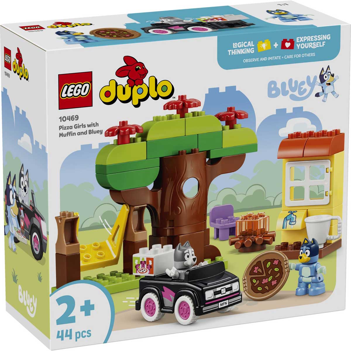 LEGO 10469 - LEGO DUPLO - Pizza Girls with Muffin and Bluey