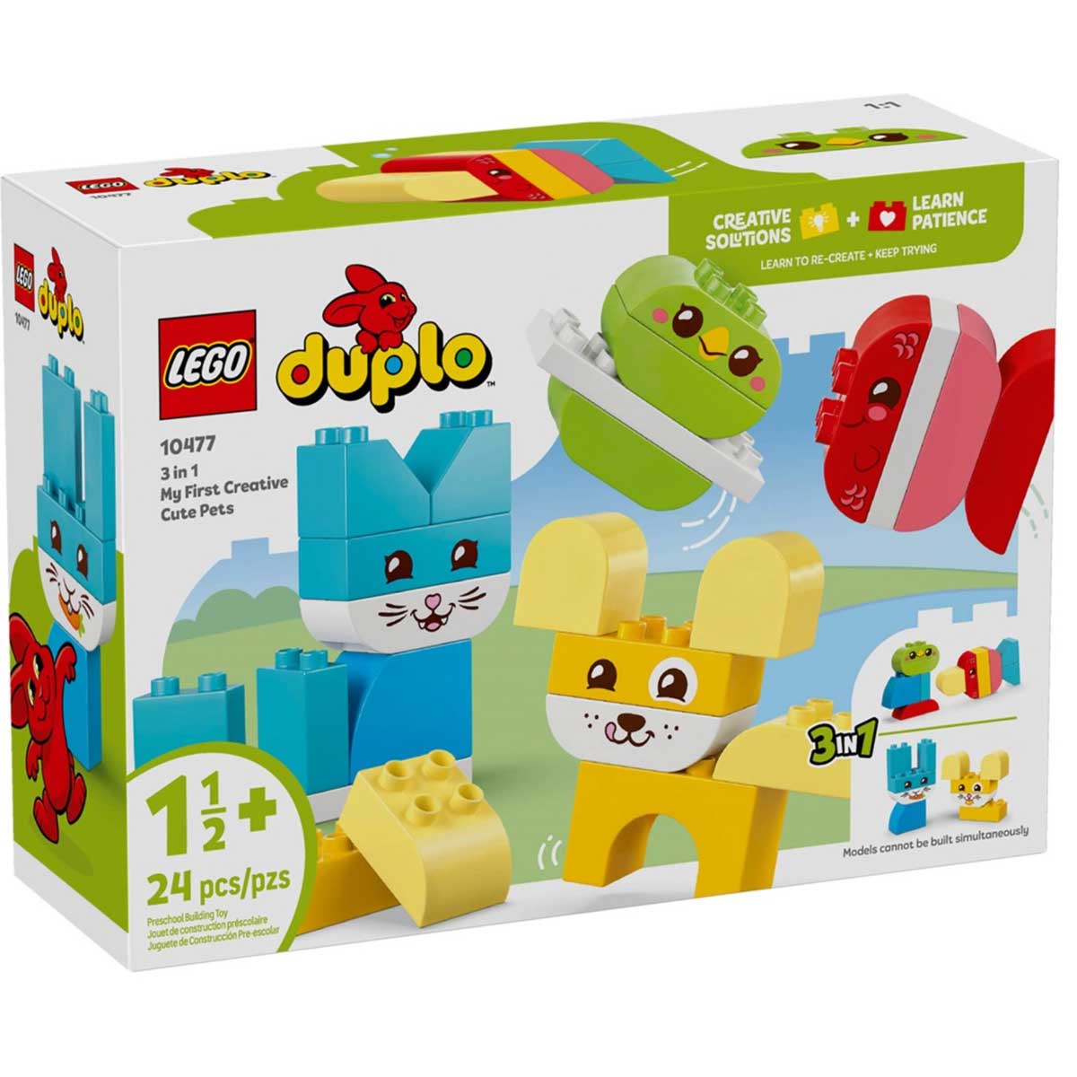 LEGO 10477 - LEGO DUPLO - 3 in 1 Creative Cute Pets