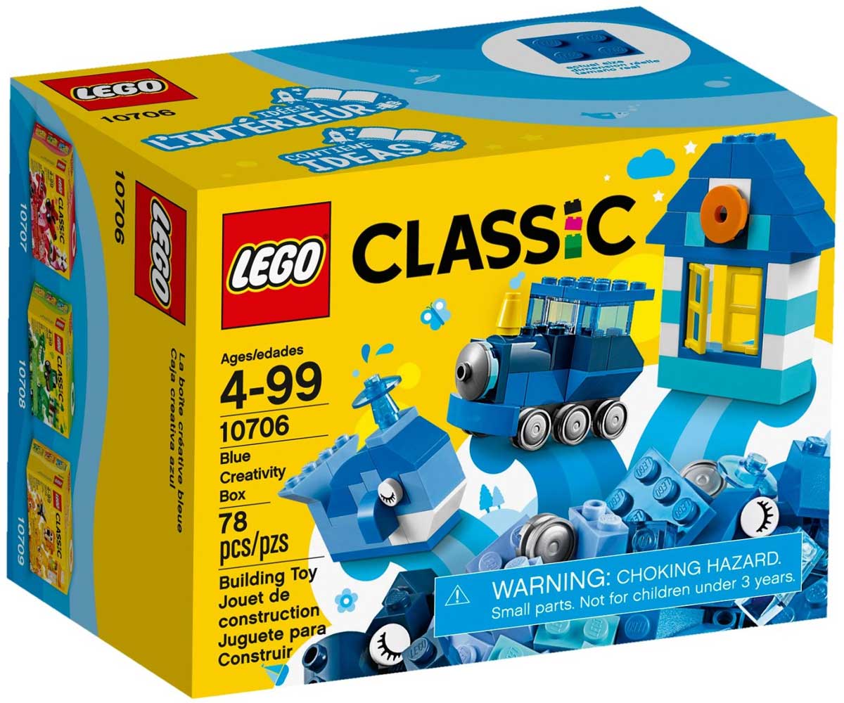 LEGO 10706 - LEGO CLASSIC - Blue Creativity Box
