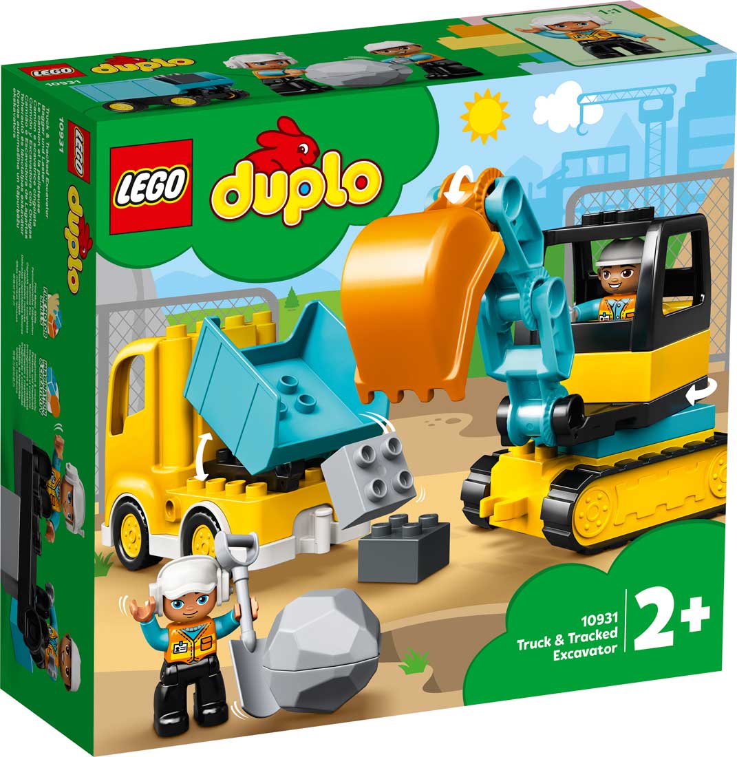 LEGO 10931 - LEGO DUPLO - Truck & Tracked Excavator