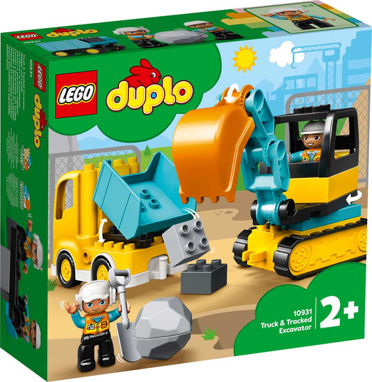 LEGO 10931 - LEGO DUPLO - Truck & Tracked Excavator