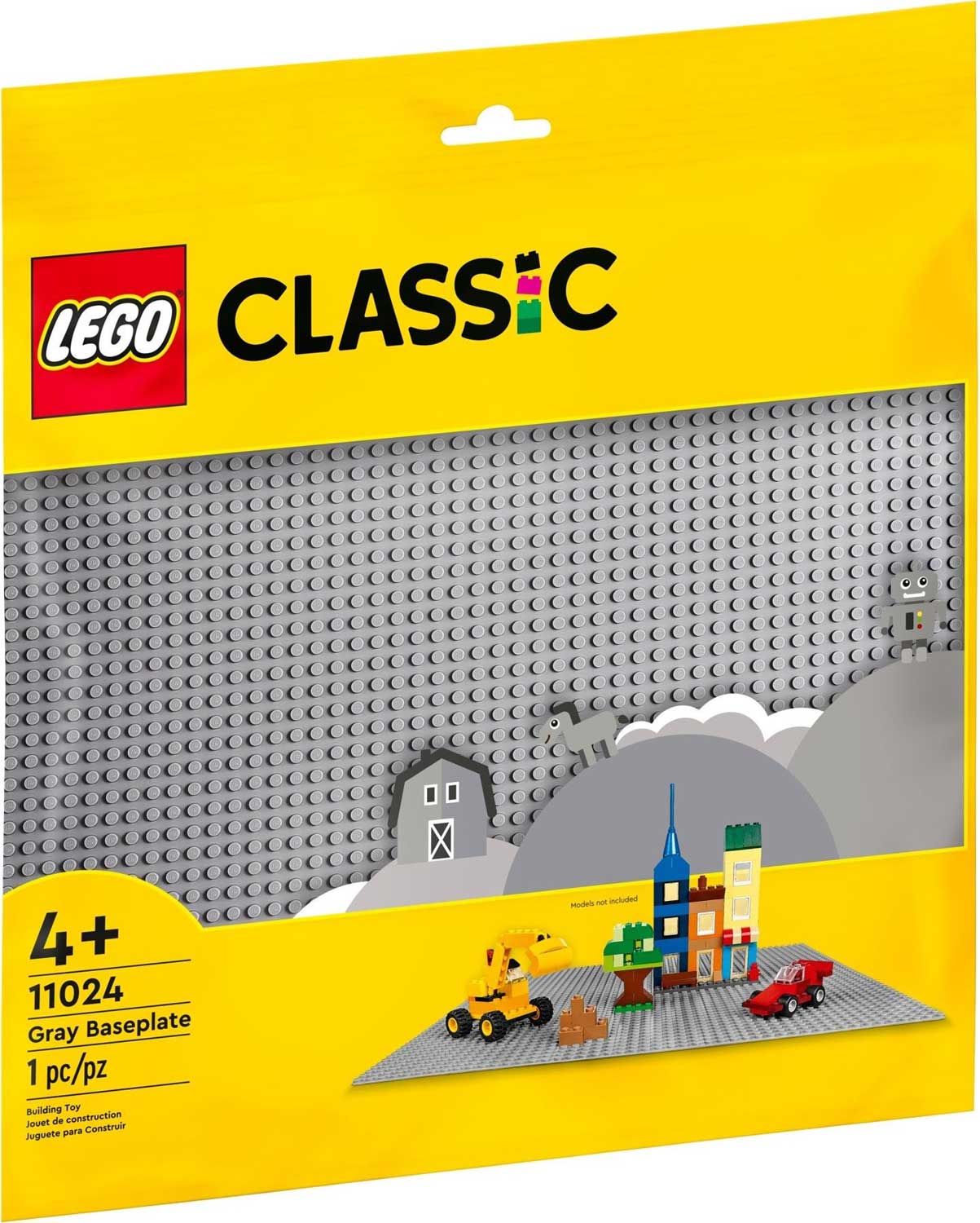 LEGO 11024 - LEGO CLASSIC - Gray Baseplate