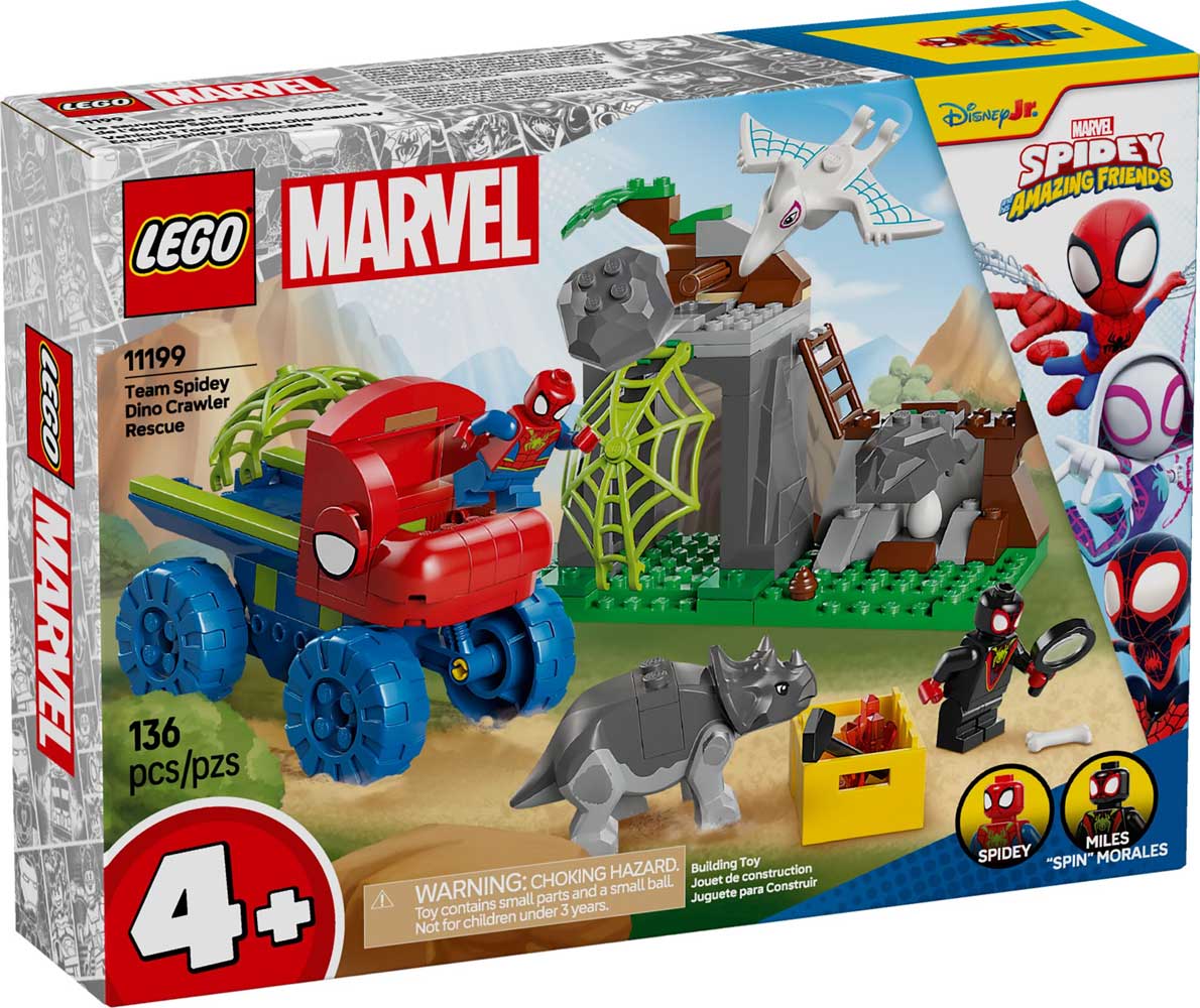 LEGO 11199 - LEGO MARVEL SUPER HEROES - Team Spidey Dino Crawler Rescue