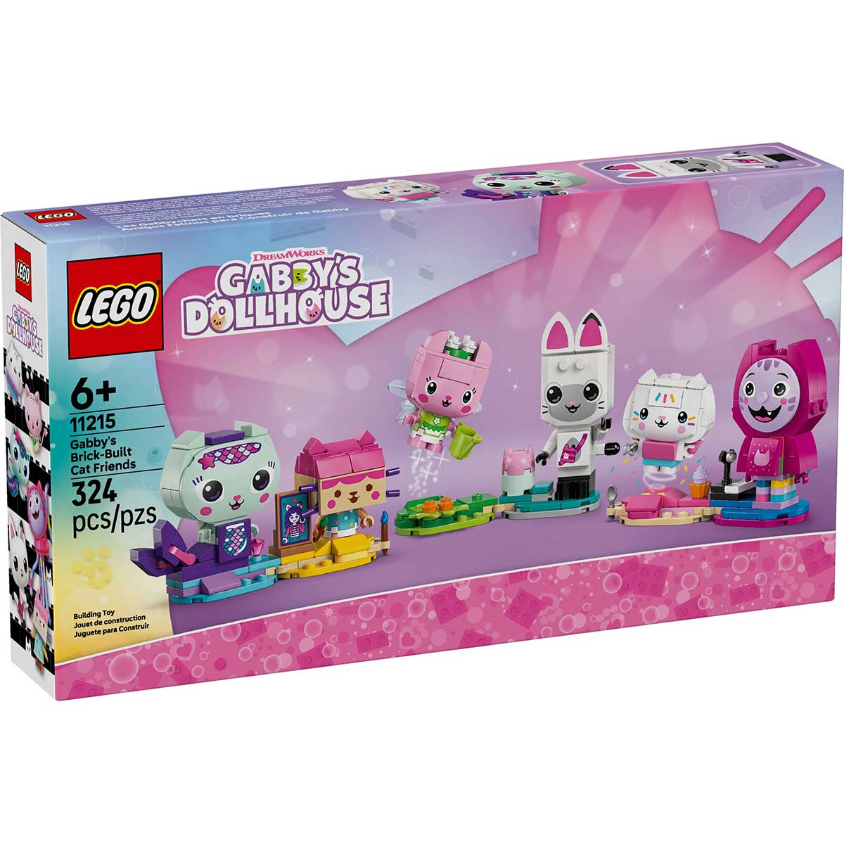 LEGO 11215 - LEGO GABBY'S DOLLHOUSE - Gabby's Brick Built Cat Friends