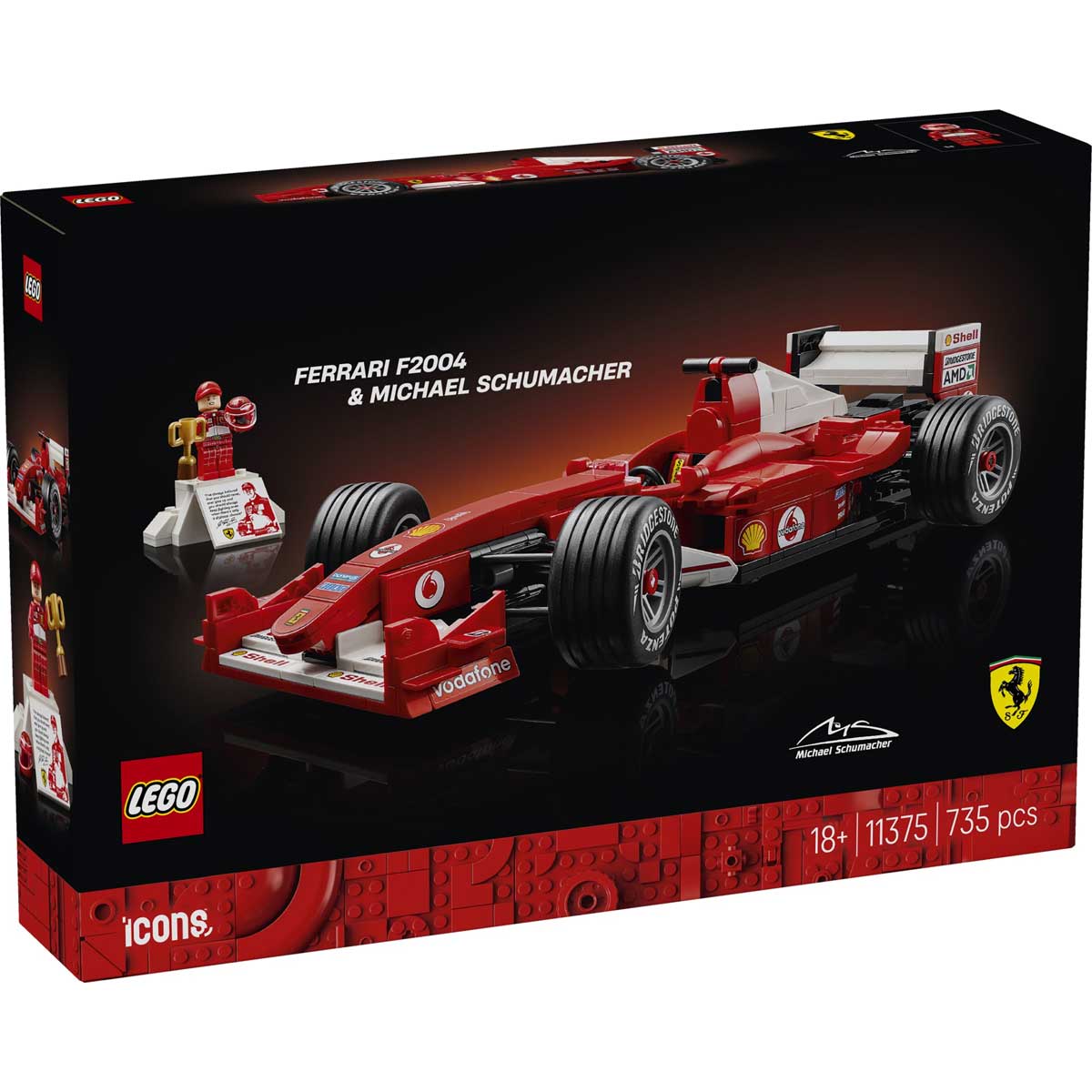 LEGO 11375 - LEGO EXCLUSIVES - Ferrari F2004 & Michael Schumacher