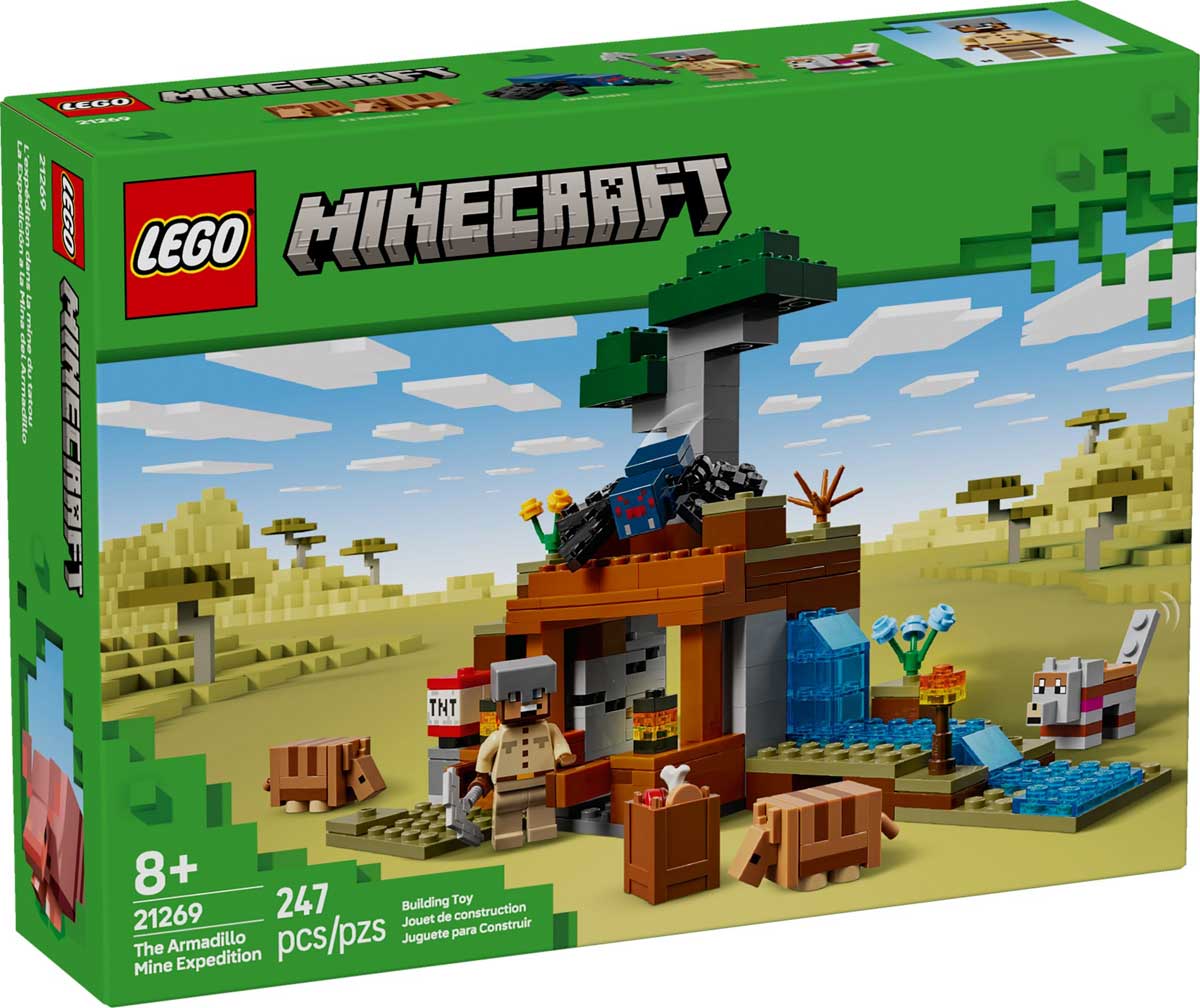 LEGO 21269 - LEGO MINECRAFT - The Armadillo Mine Expedition