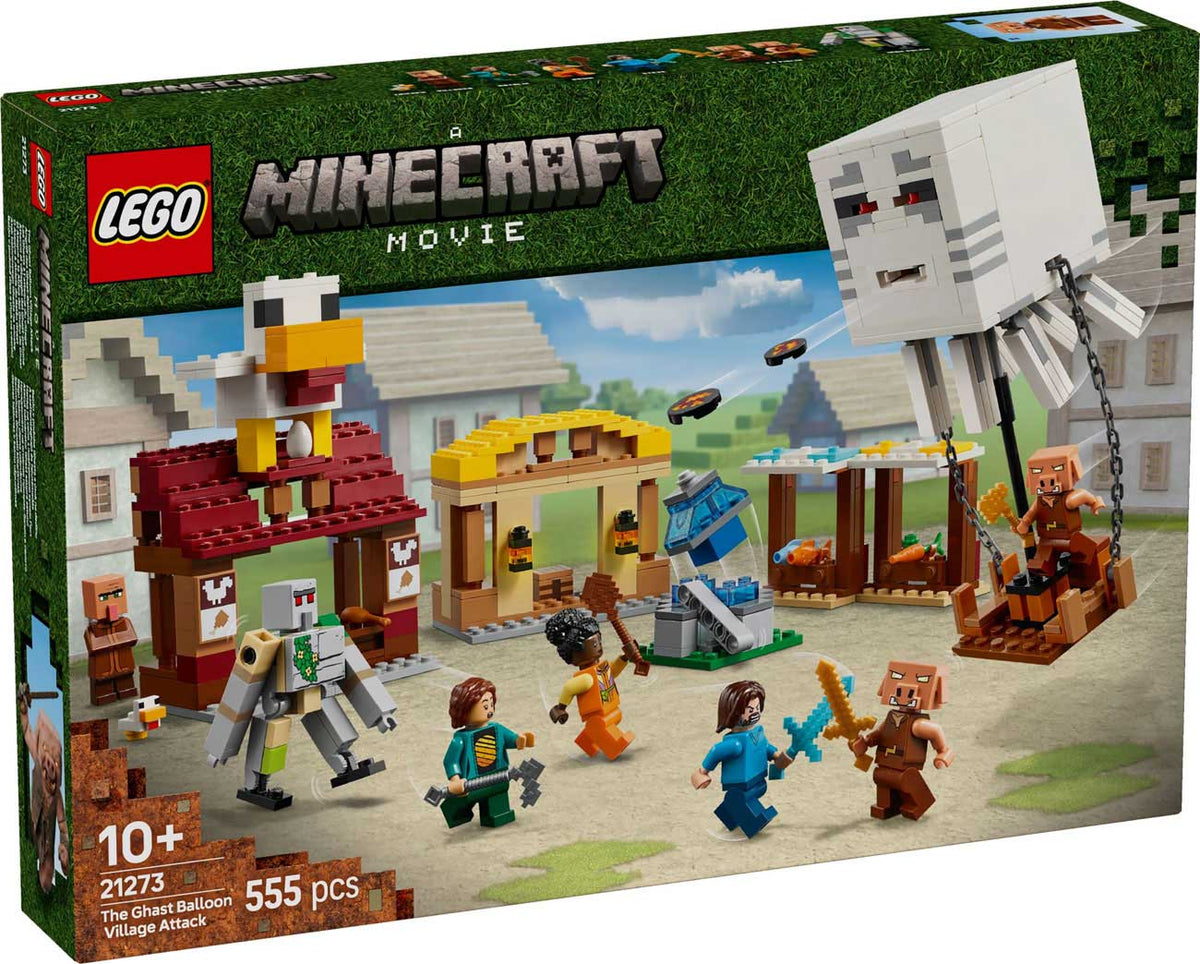 LEGO 21273 - LEGO MINECRAFT - The Ghast Balloon Village Attack