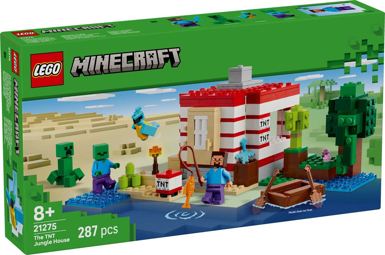 LEGO 21275 - LEGO MINECRAFT - The TNT Jungle House