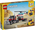LEGO 31146 - LEGO CREATOR - Flatbed Truck with Helicopter