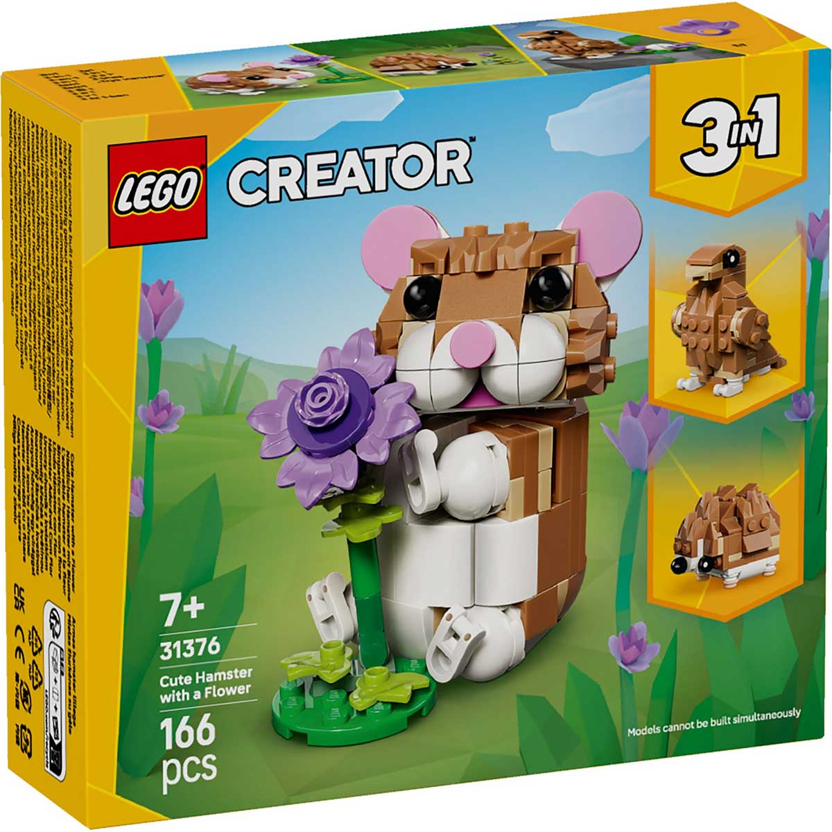 LEGO 31376 - LEGO CREATOR - Cute Hamster with a Flower