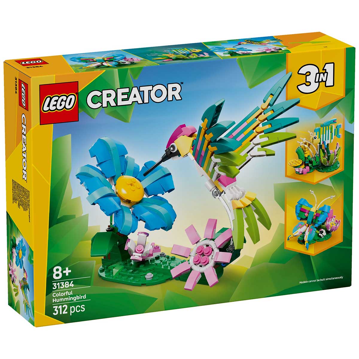 LEGO 31384 - LEGO CREATOR - Wild Animals: Colorful Hummingbird