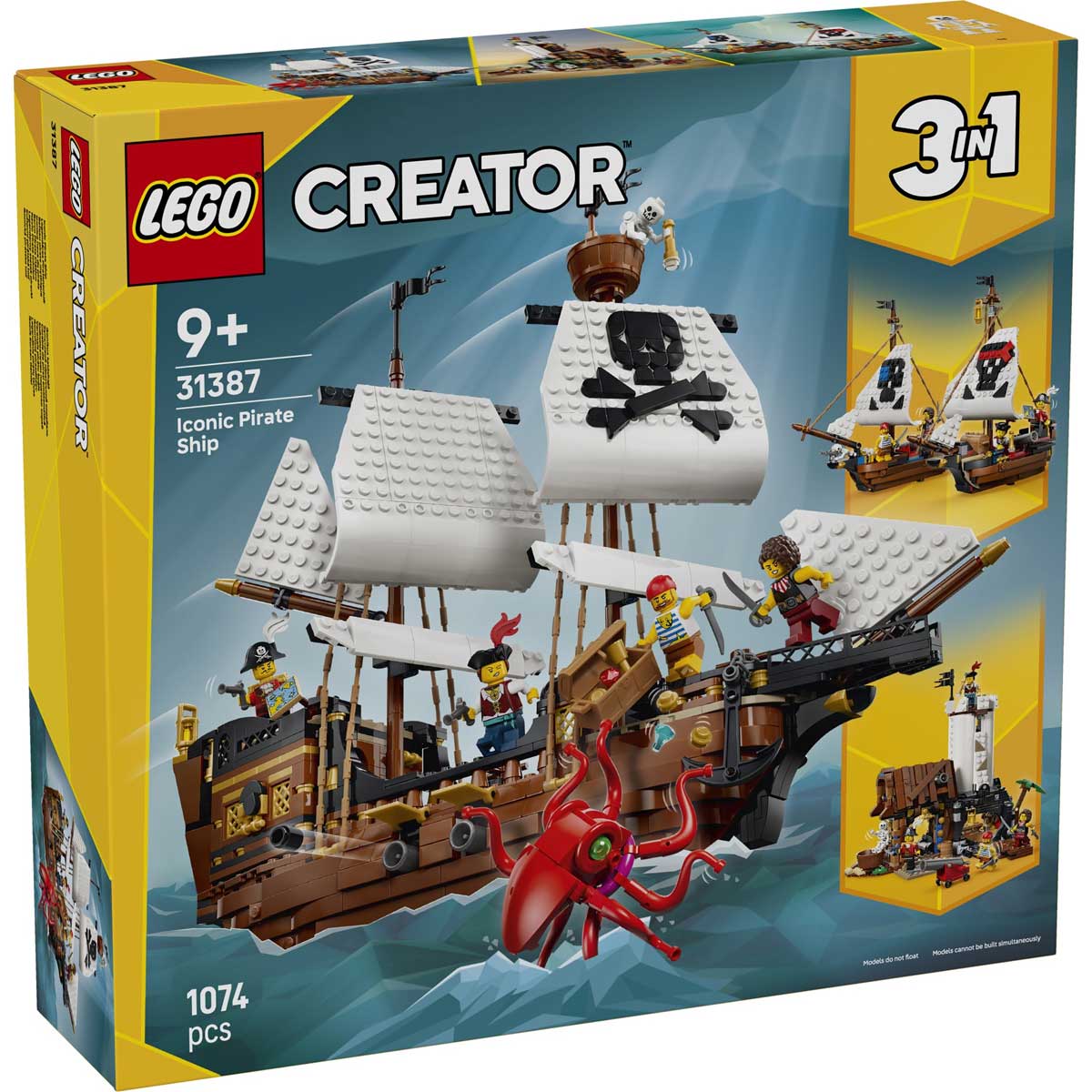 LEGO 31387 - LEGO CREATOR - Iconic Pirate Ship
