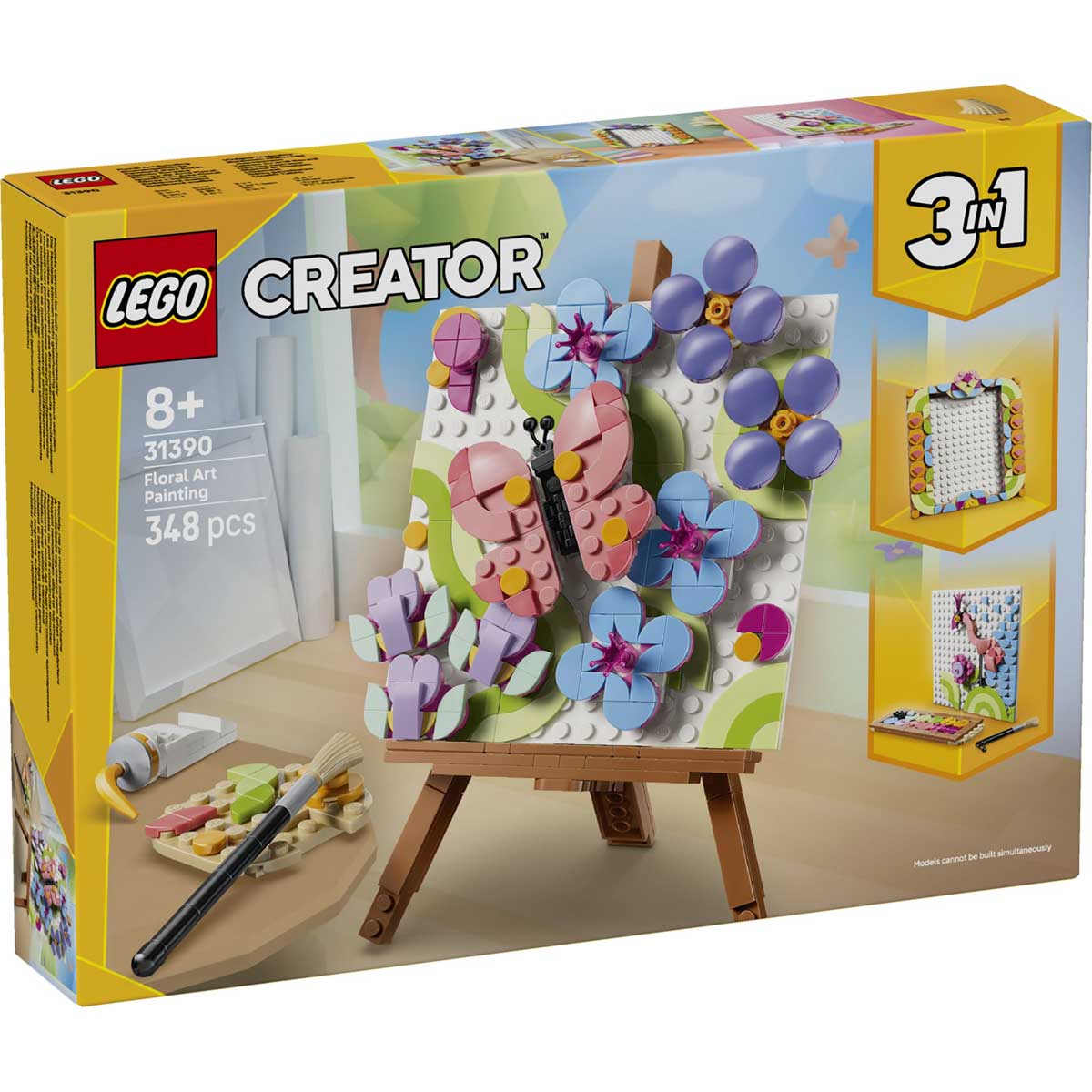 LEGO 31390 - LEGO CREATOR - Floral Art Decor Painting