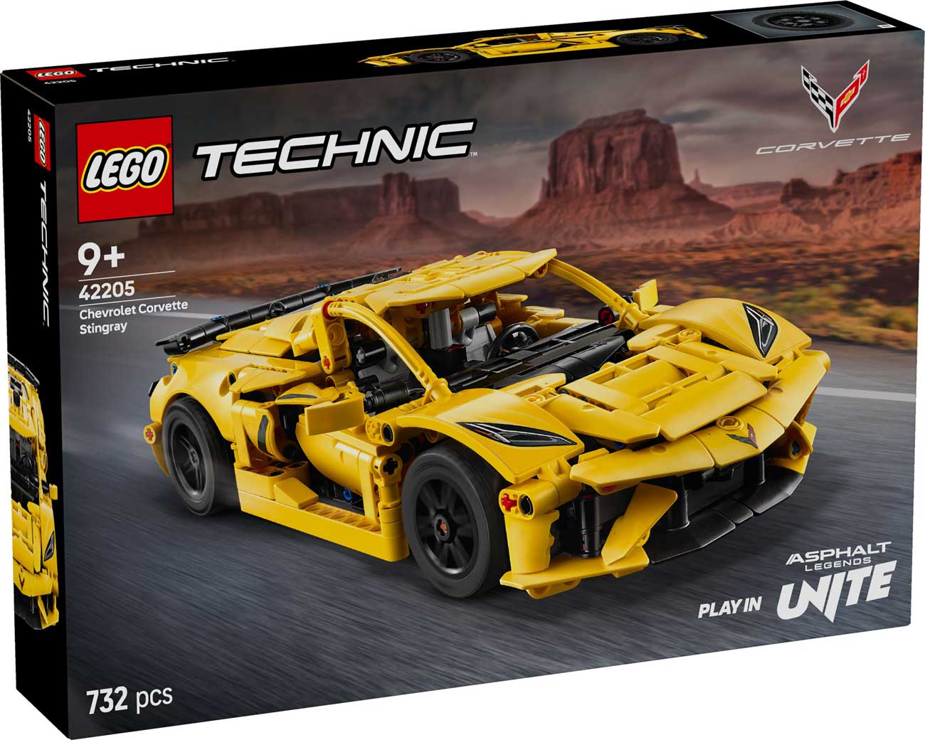 LEGO 42205 - LEGO TECHNIC - Chevrolet Corvette Stingray