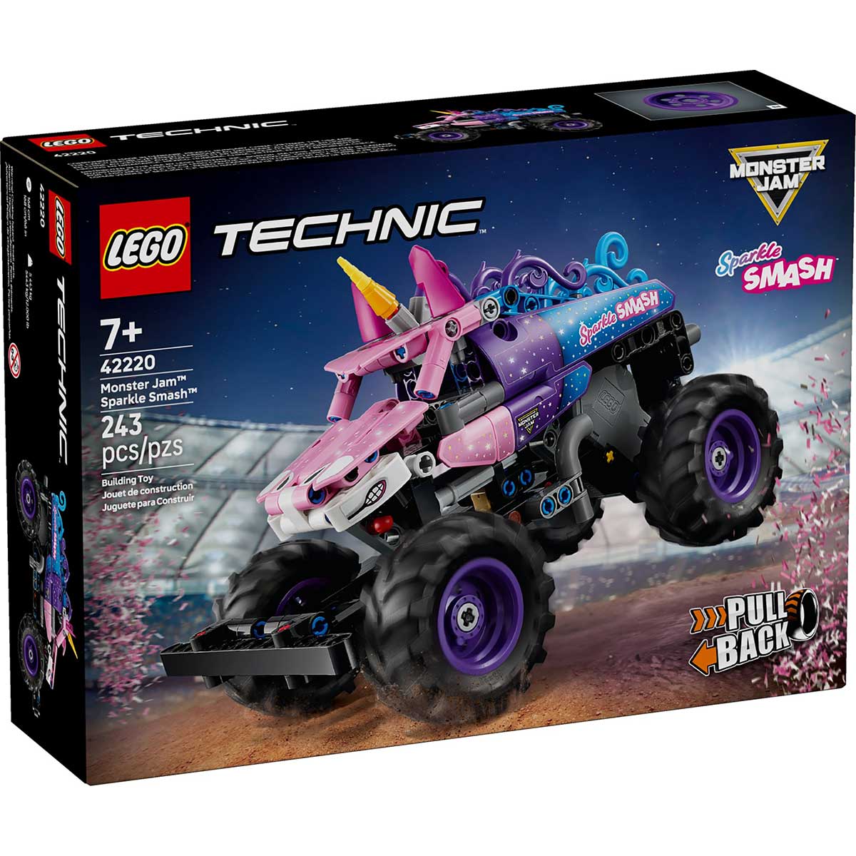 LEGO 42220 - LEGO TECHNIC - Monster Jam™ Sparkle Smash™ Pull Back