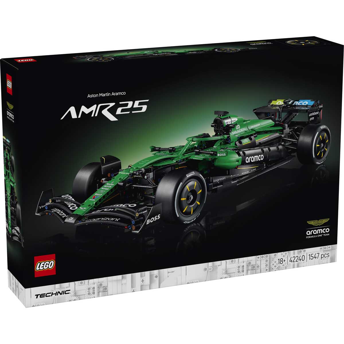 LEGO 42240 - LEGO TECHNIC - Aston Martin Aramco AMR25 F1® Car