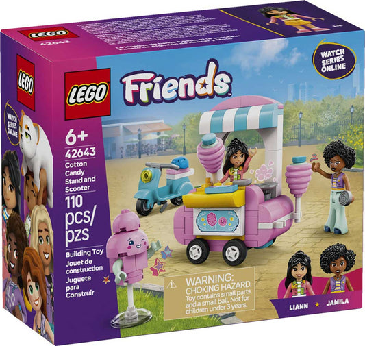 LEGO 42643 - LEGO FRIENDS - Cotton Candy Stand and Scooter