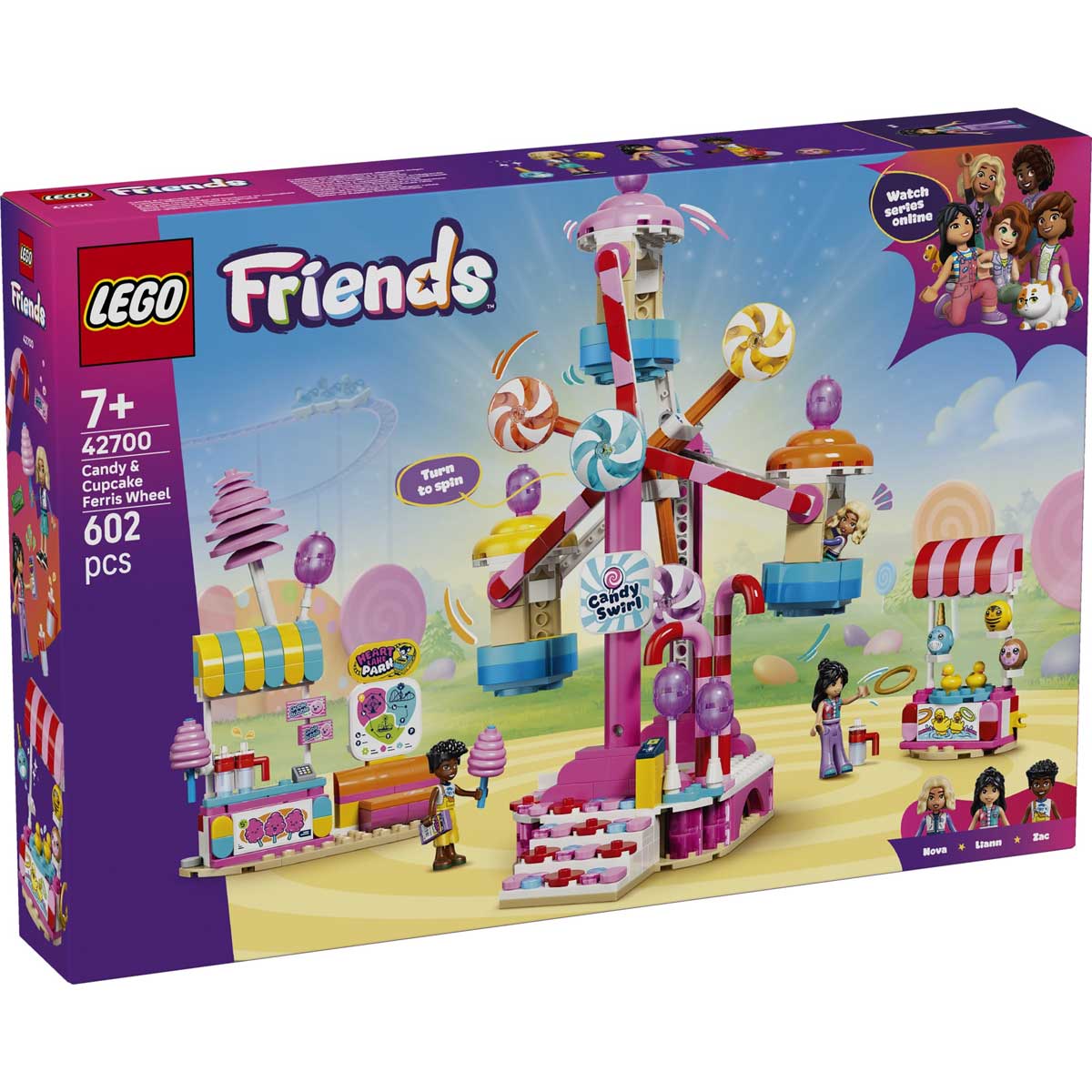 LEGO 42700 - LEGO FRIENDS - Candy & Cupcake Ferris Wheel