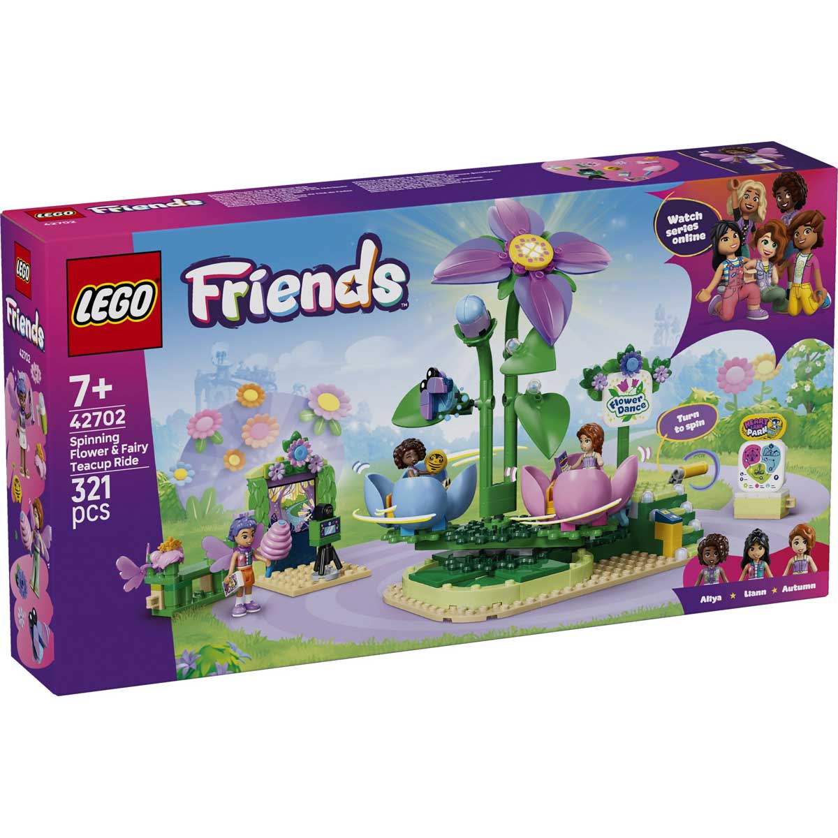 LEGO 42702 - LEGO FRIENDS - Spinning Flower and Fairy Teacup Ride
