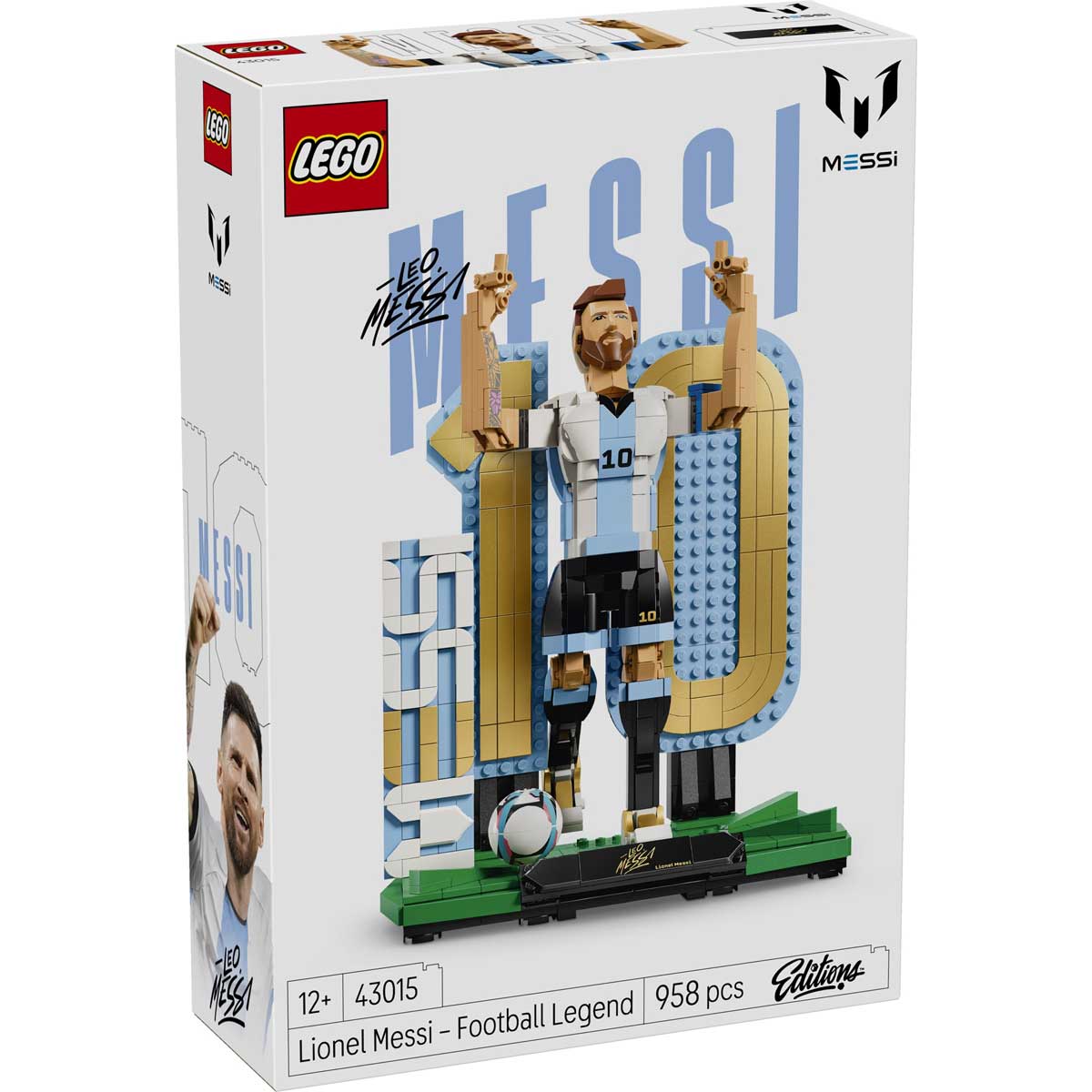 LEGO 43015 - LEGO EDITIONS - Lionel Messi Football Legend